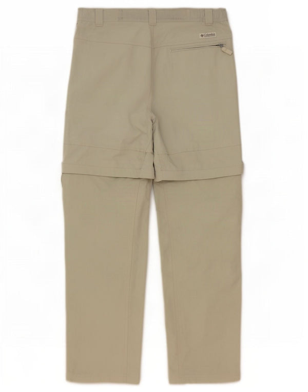 Pantaloni cargo pentru drumeții Columbia Bărbați Mediu L32 L32 Kaki Poliester