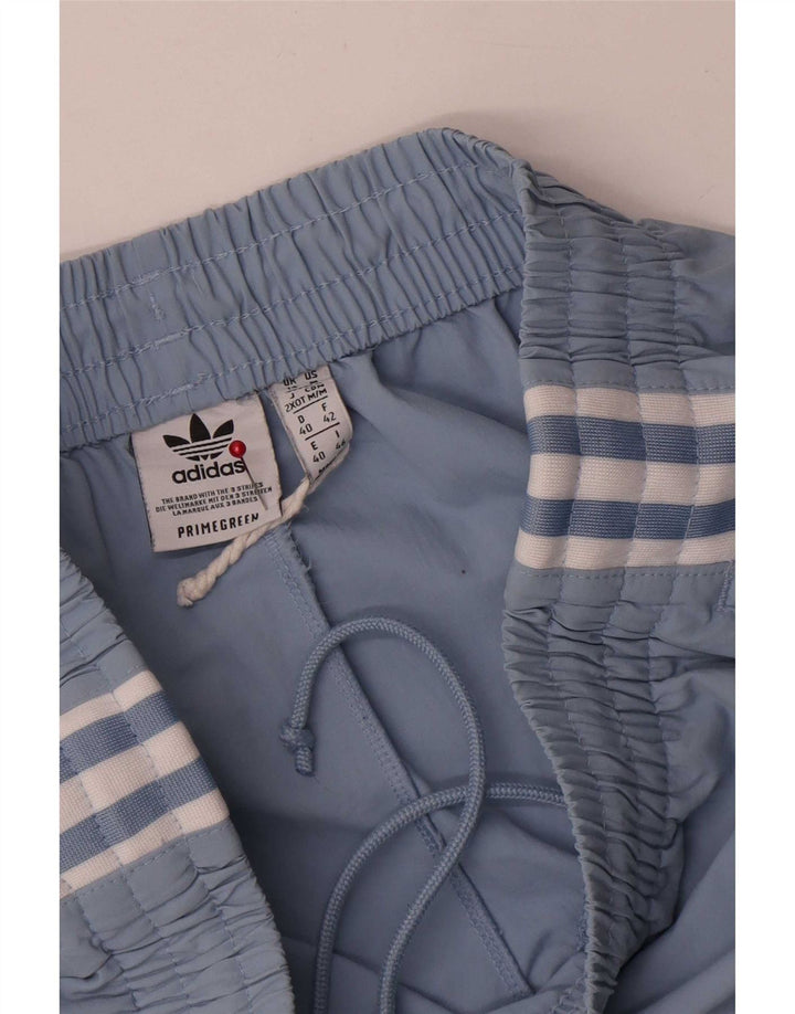 Pantaloni de trening Adidas pentru femei Joggeri UK 14 Poliester albastru mediu