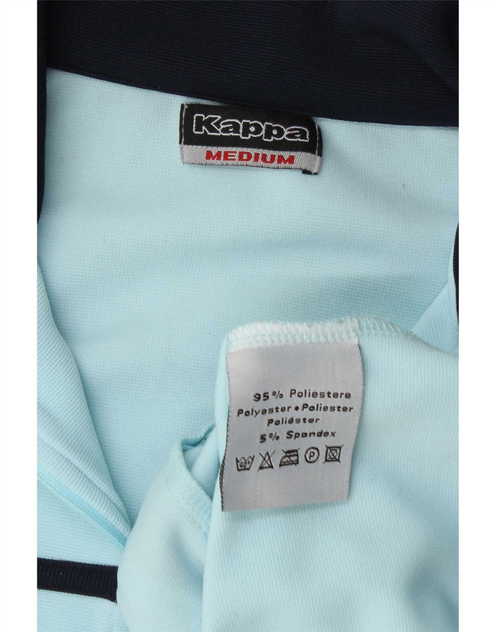 Jachetă de trening Kappa pentru femei UK 14 Medium Blue Colorblock Poliester