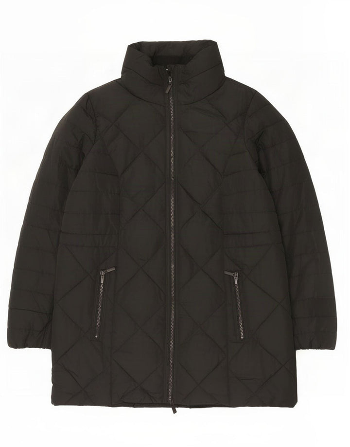 Palton căptușit pentru femei Marks & Spencer UK 18 XL poliester negru