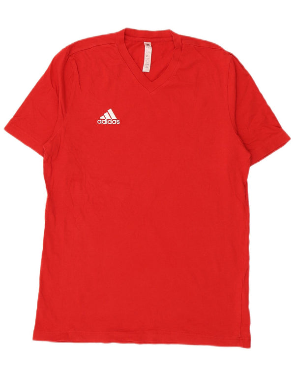 Tricou pentru bărbați Adidas Top Medium Red Bumbac