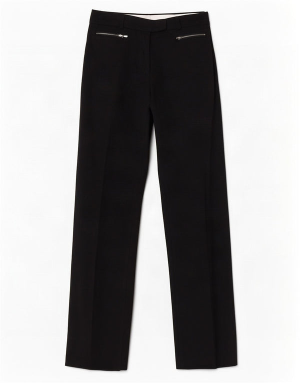 Pantaloni casual moderni pentru femei Marks & Spencer UK 8 Small W27 L30 Bleumarin