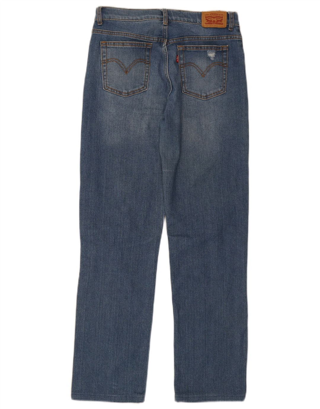 Blugi drepti distressed Levi's Low Pro W28 L28 Albastru