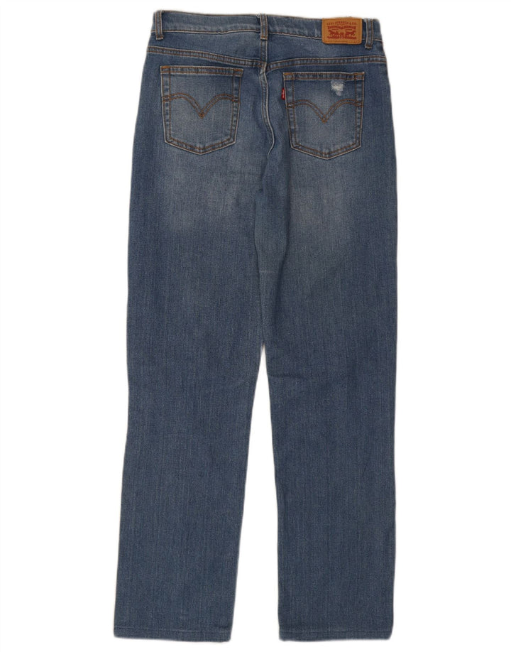 Blugi drepti distressed Levi's Low Pro W28 L28 Albastru