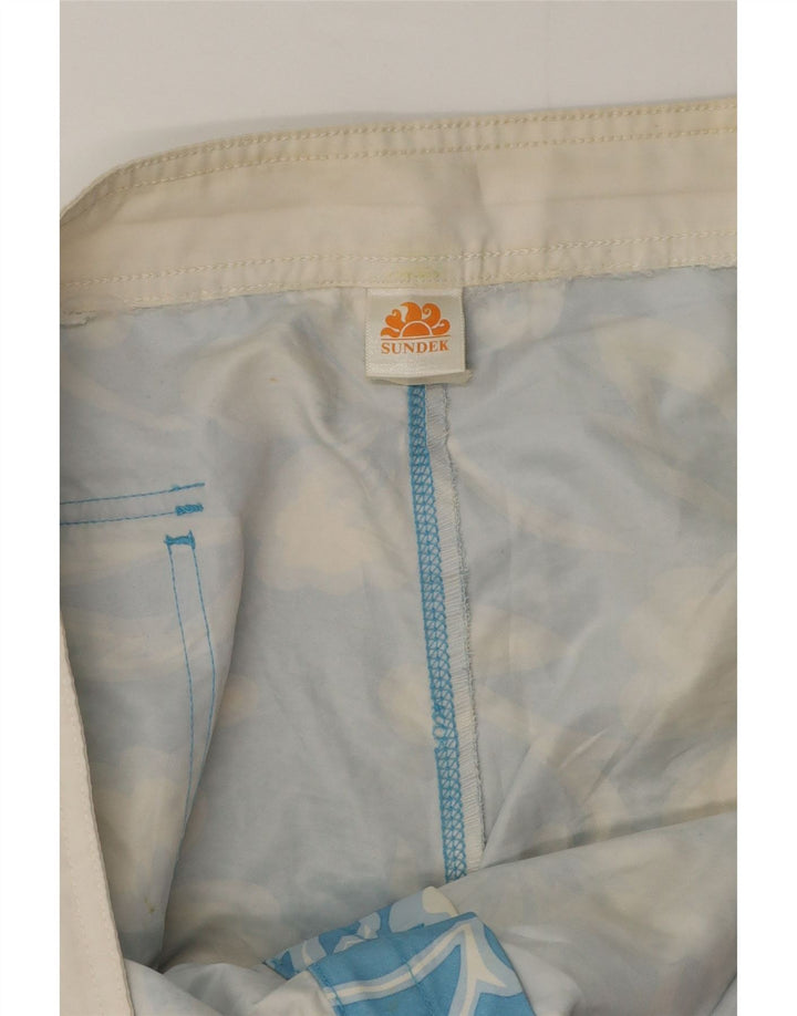 Sundek Pantaloni scurți de înot pentru bărbați XL, albastru, floral