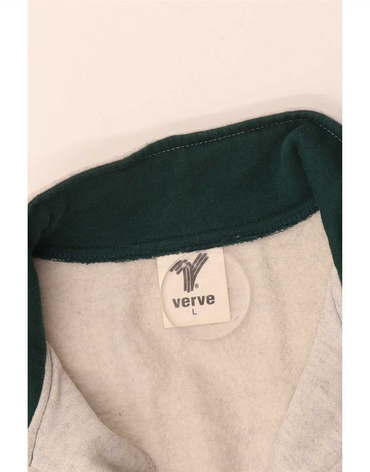Verve Trening fără mâneci pentru bărbați Jachetă mare, gri, poliester color block
