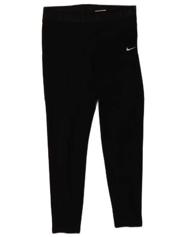 Leggings crop pentru femei Nike UK 14 Poliester mediu negru