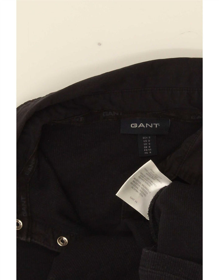 Tricou polo pentru femei Gant UK 8 mic, negru, bumbac