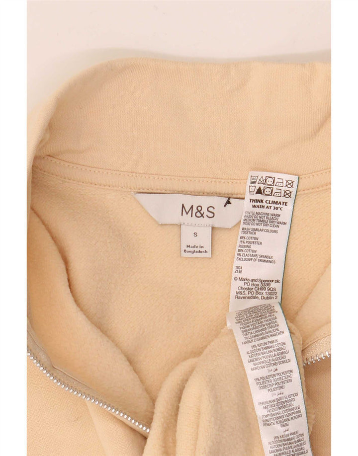 Pulover supradimensionat pentru femei Marks & Spencer UK 10 Mic Bej