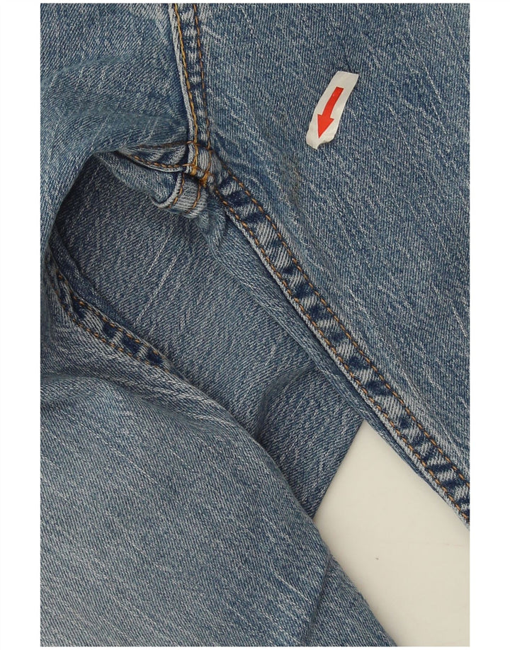 Blugi conici pentru bărbați Levi's 502 W32 L30 Bumbac albastru