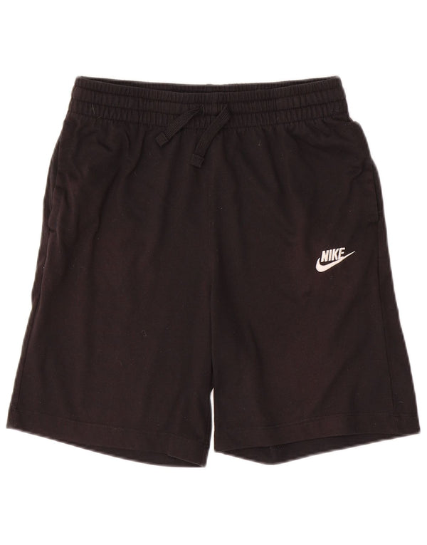 Pantaloni scurți sport NIKE pentru băieți, cu ajustare standard, 13-14 ani, XL, poliester negru