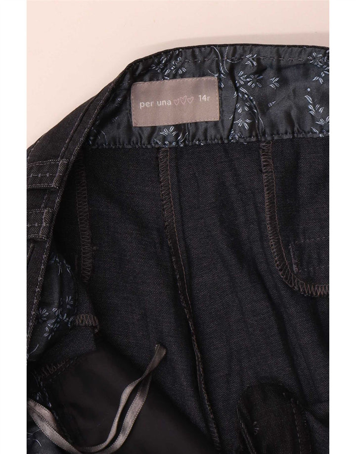 Marks & Spencer Blugi pentru femei Per Una Bootcut UK 14 Medium W30 L30 Bleumarin