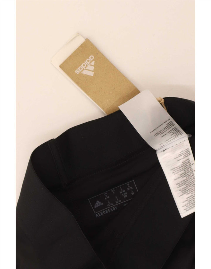 Leggings Aeroready pentru femei Adidas UK 8/10 Poliester negru mic