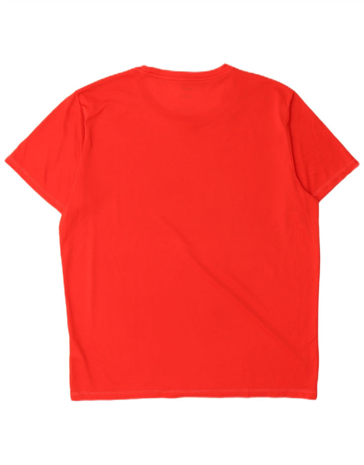 Tricou pentru bărbați Puma Top mare poliester roșu