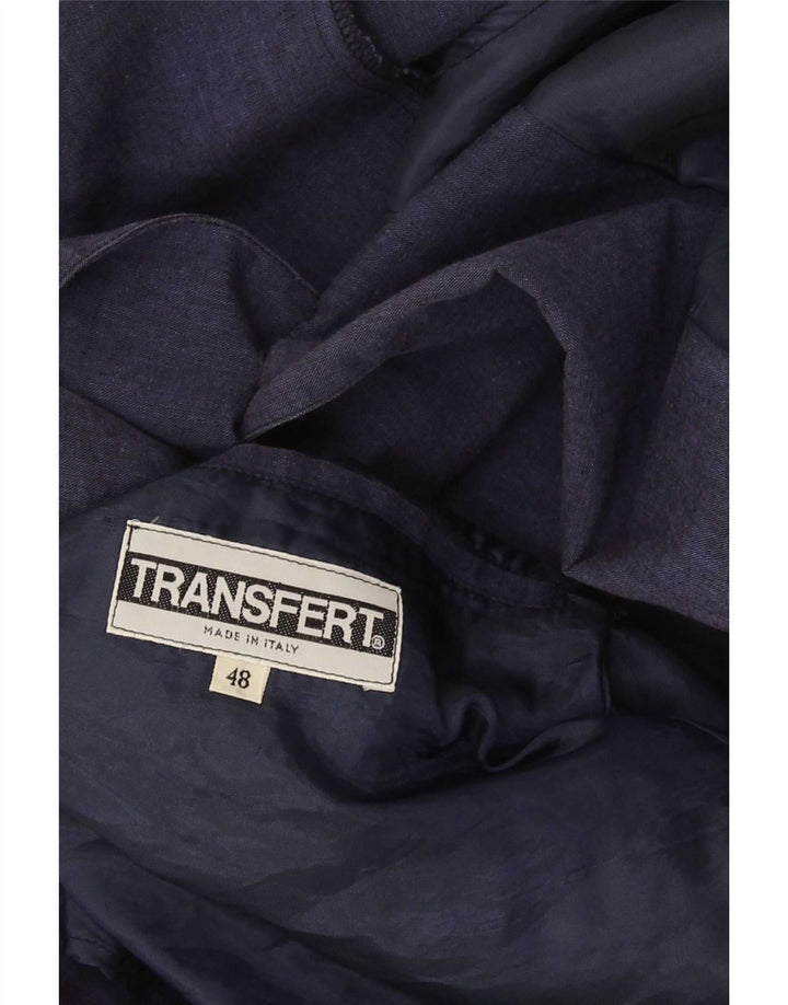 Blazer Vintage pentru bărbați cu 2 nasturi IT 48 Medium Bleumarin
