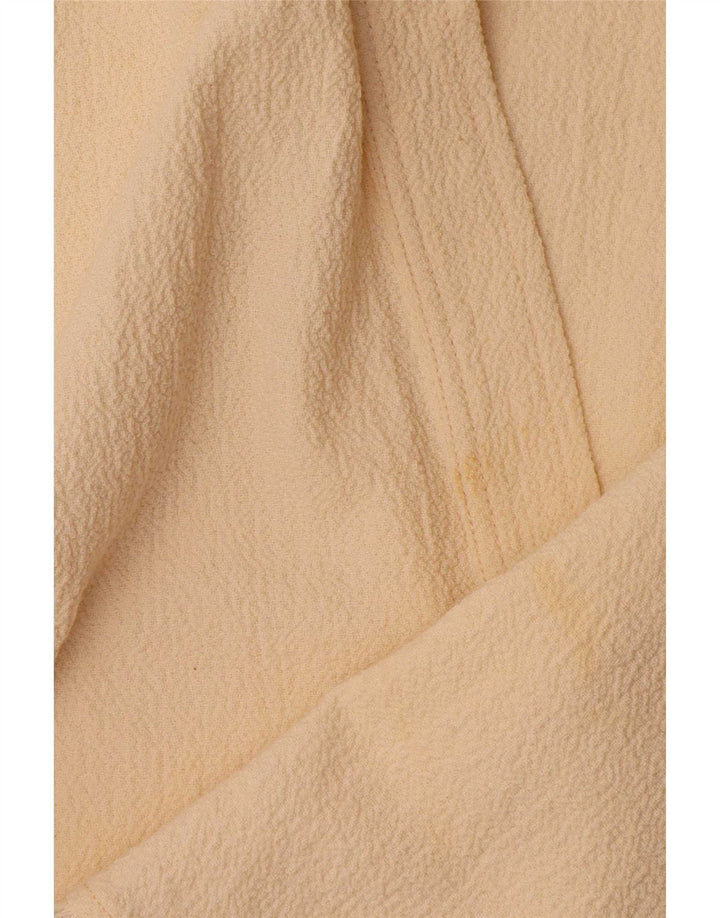 Top Crop Poncho pentru Damă Zara UK 14 Medium Bej