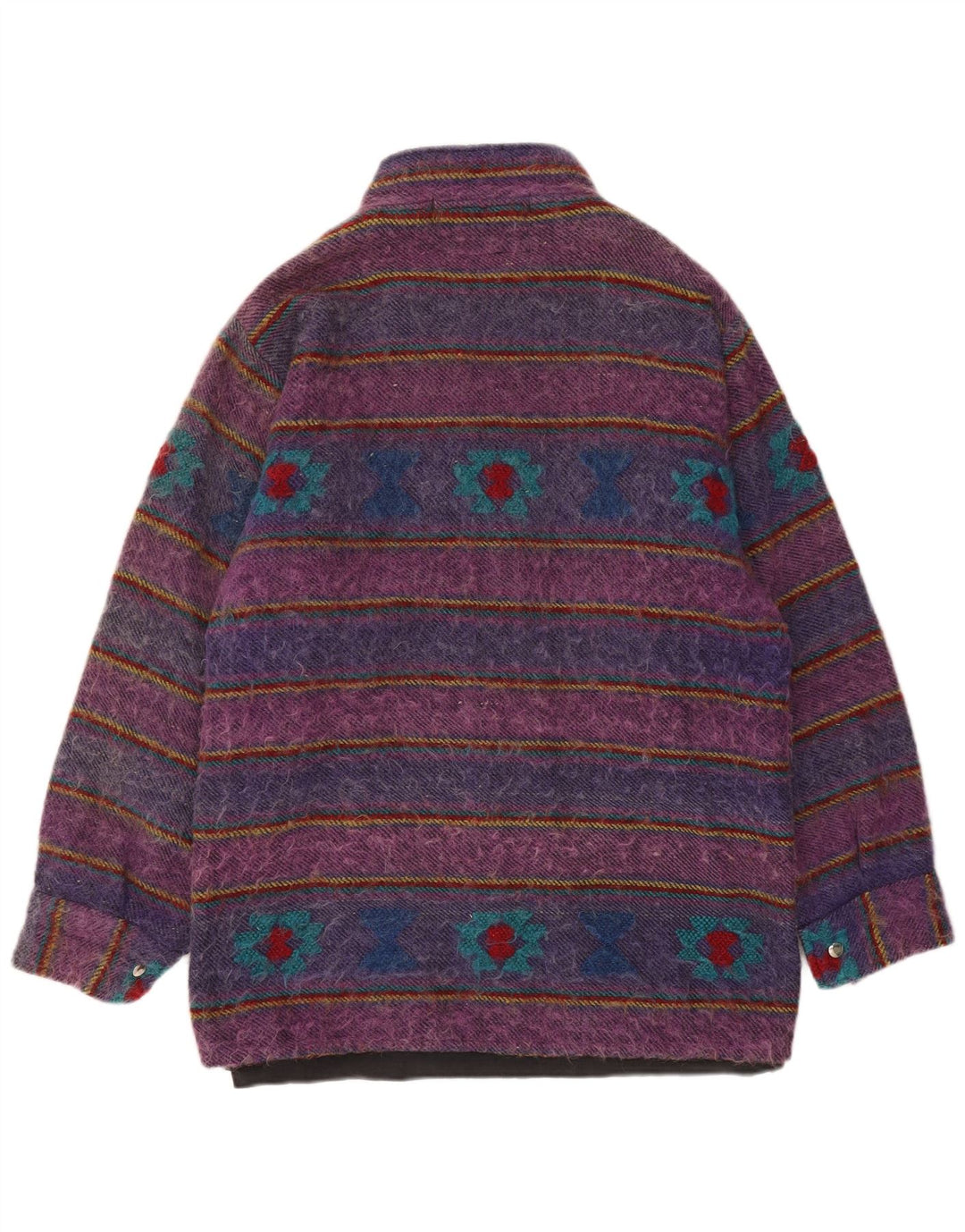 Manson vintage pentru bărbați UK 40, mare, violet, cu dungi