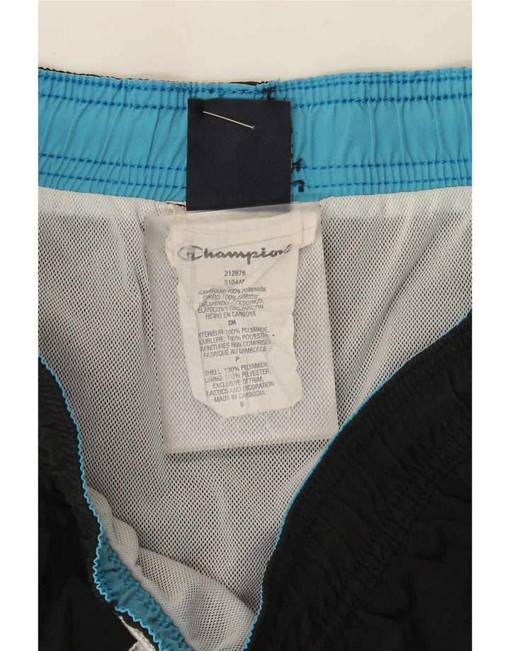 Pantaloni scurți de înot Champion pentru bărbați, poliamidă neagră mică