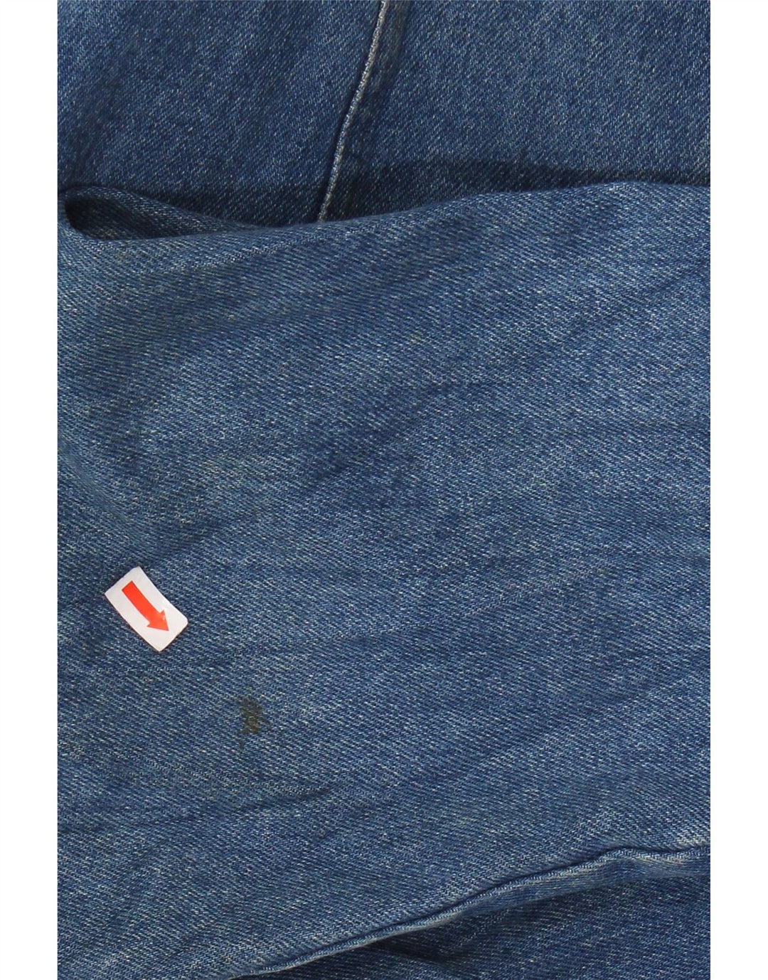 Jachetă pentru femei VINTAGE din denim cu 1 nasture, UK 16, mare, albastru