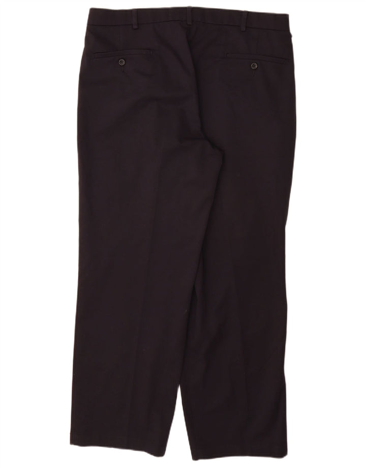 DOCKERS Pantaloni chino pentru bărbați, cu croială relaxată, L36 L30, bumbac bleumarin