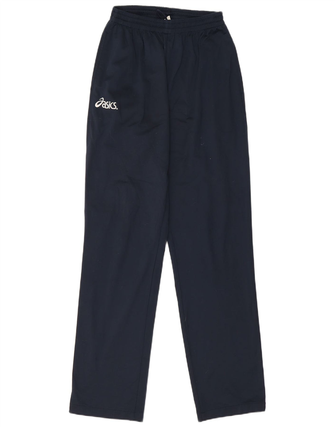 Pantaloni de trening grafic Asics pentru bărbați, poliester mediu albastru bleumarin