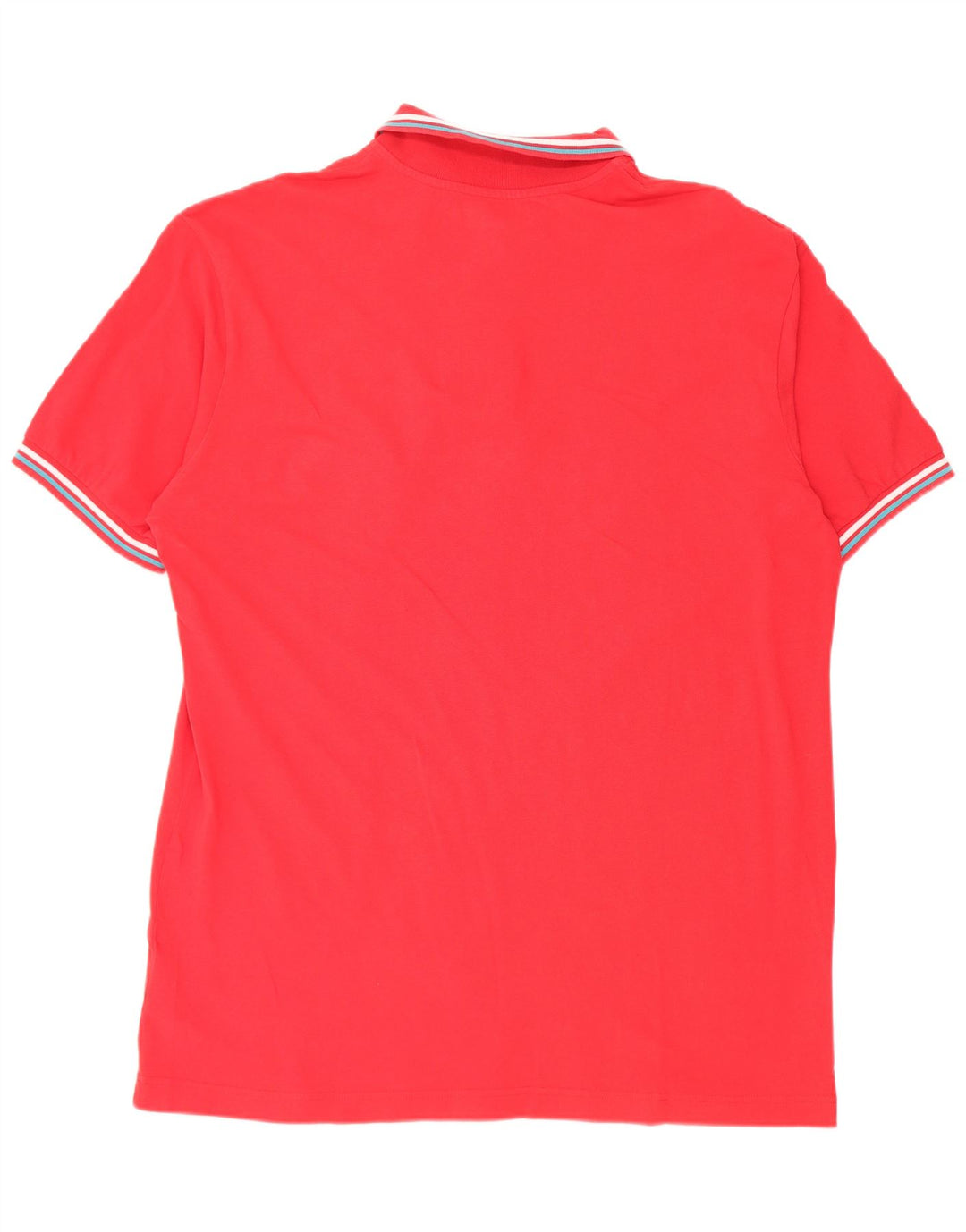 Cămașă polo pentru bărbați Kappa 3XL bumbac cu dungi roșii