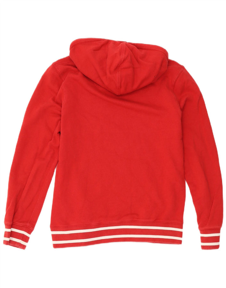 Pulover Levi's pentru bărbați cu capota, roșu mediu, color block