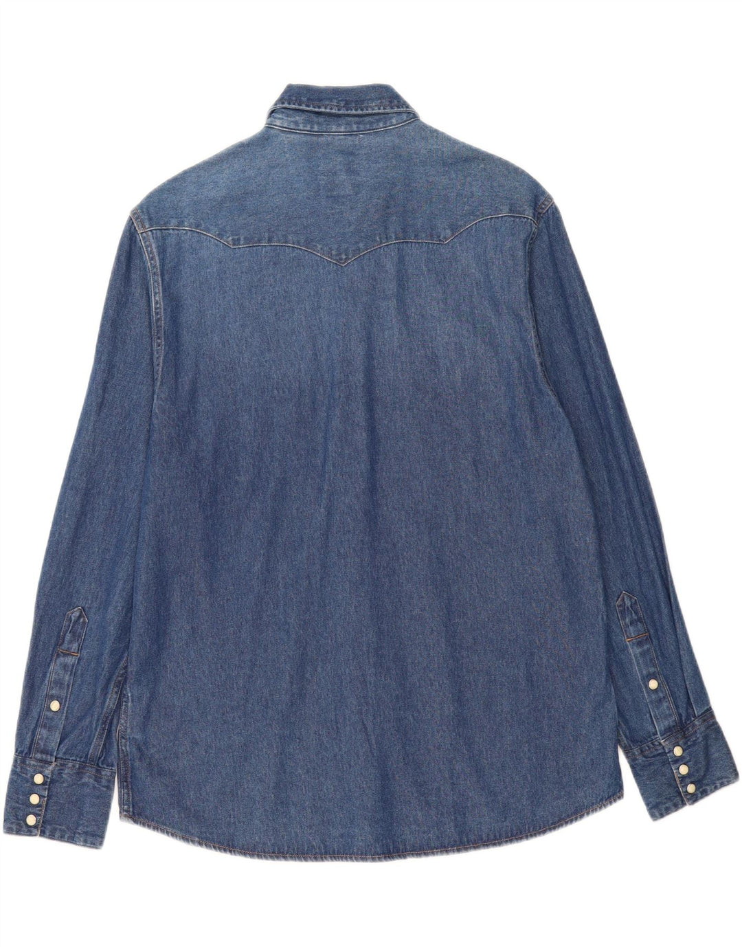 Cămașă din denim Wrangler pentru bărbați, mare, albastru