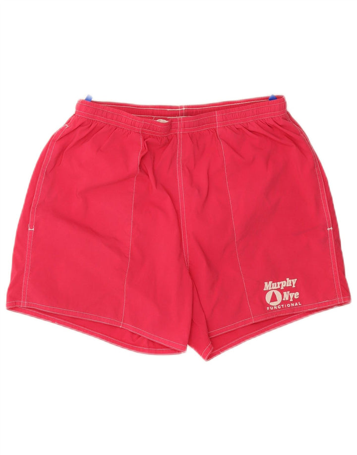 Murphy & Nye Pantaloni scurți de înot pentru bărbați, mari, roz din poliamidă