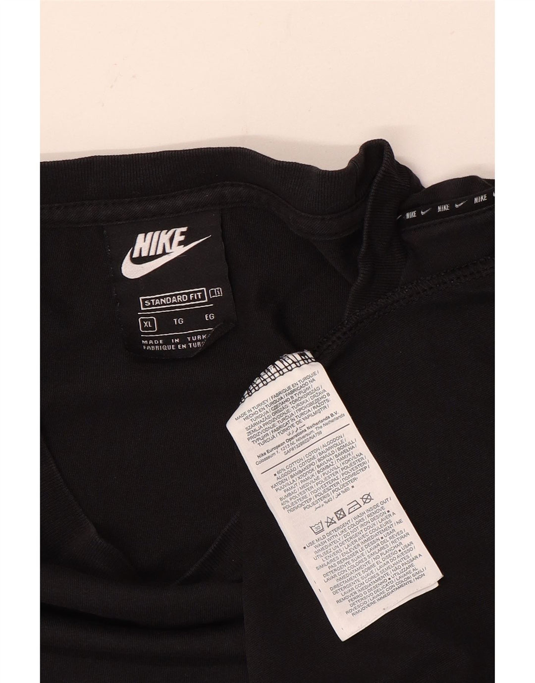 Tricou pentru bărbați Nike Top XL Bumbac negru