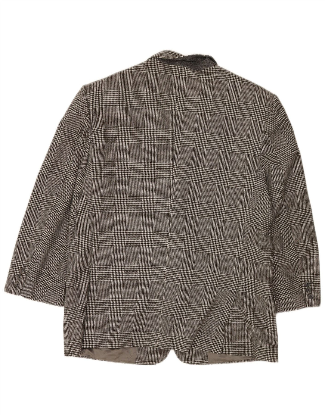 Jachetă Valentino pentru bărbați cu 2 nasturi IT 54 2XL, gri Houndstooth
