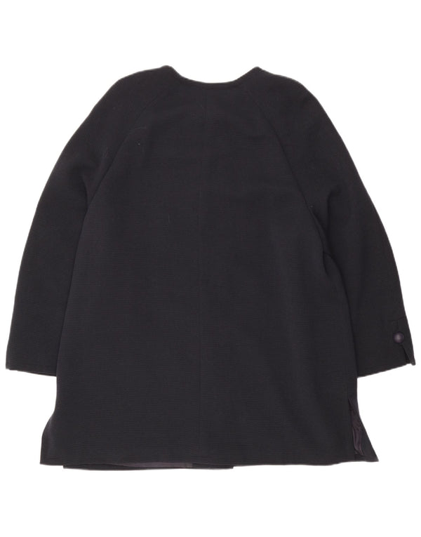 Jachetă pentru femei Carisma, cu paragate, cu 5 nasturi, IT 50 XL, lână bleumarin