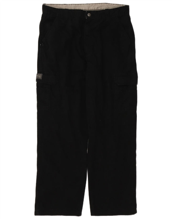 Pantaloni cargo drepti pentru bărbați Wrangler W38 L32 negri