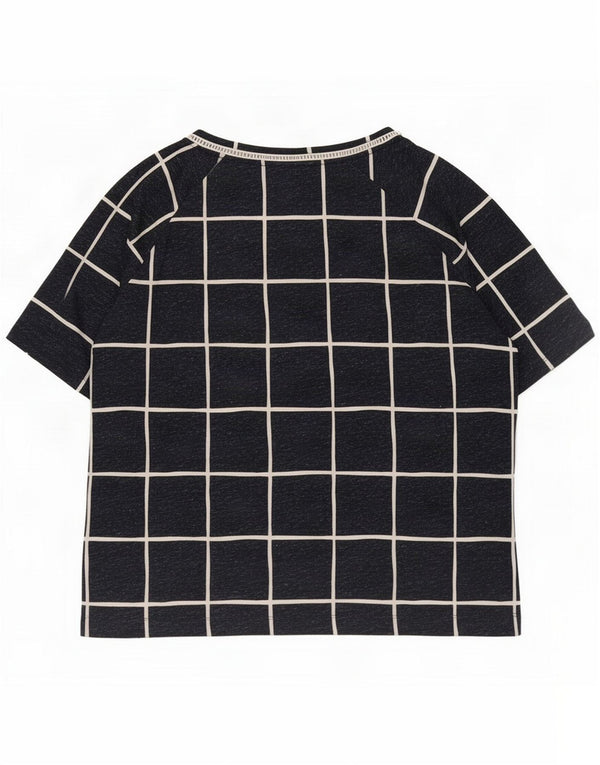 Marks & Spencer Tricou pentru femei Top UK 16 Large Bleumarin Geometric