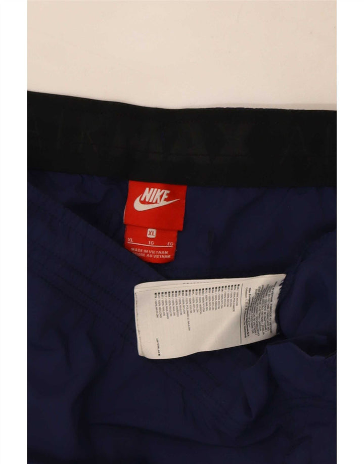 Nike Mens Cargo Shorts XL W38 Navy Blue Nylon