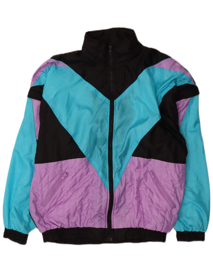 Jachetă de trening pentru bărbați vintage, XL, multicoloră, din poliamidă