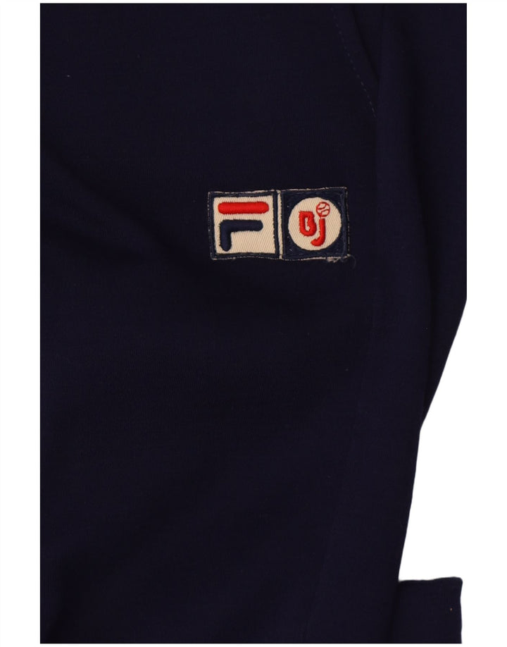 Pantaloni casual Fila BJ Born Bootcut pentru bărbați IT 50 Medium Bleumarin Acrilic