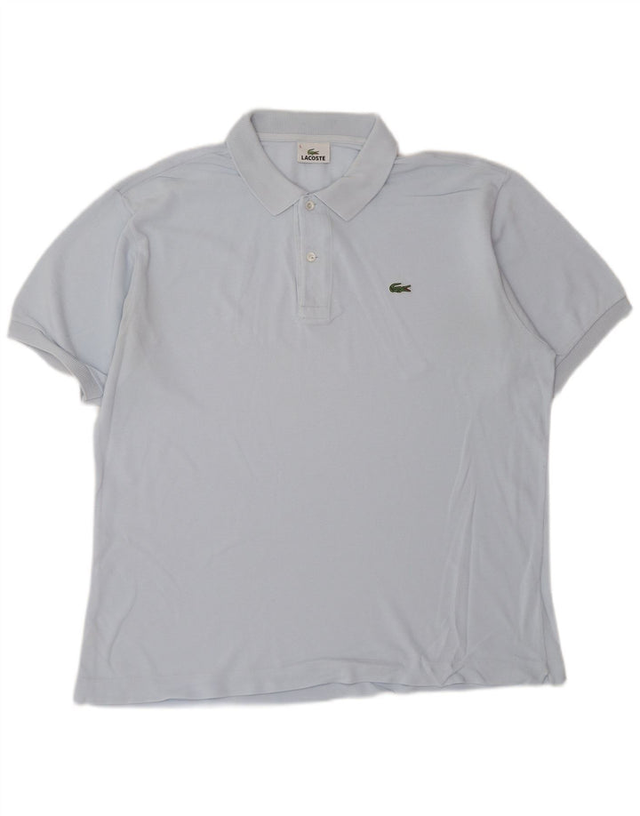 Tricou polo LACOSTE pentru bărbați mărimea 5 mare, albastru, bumbac