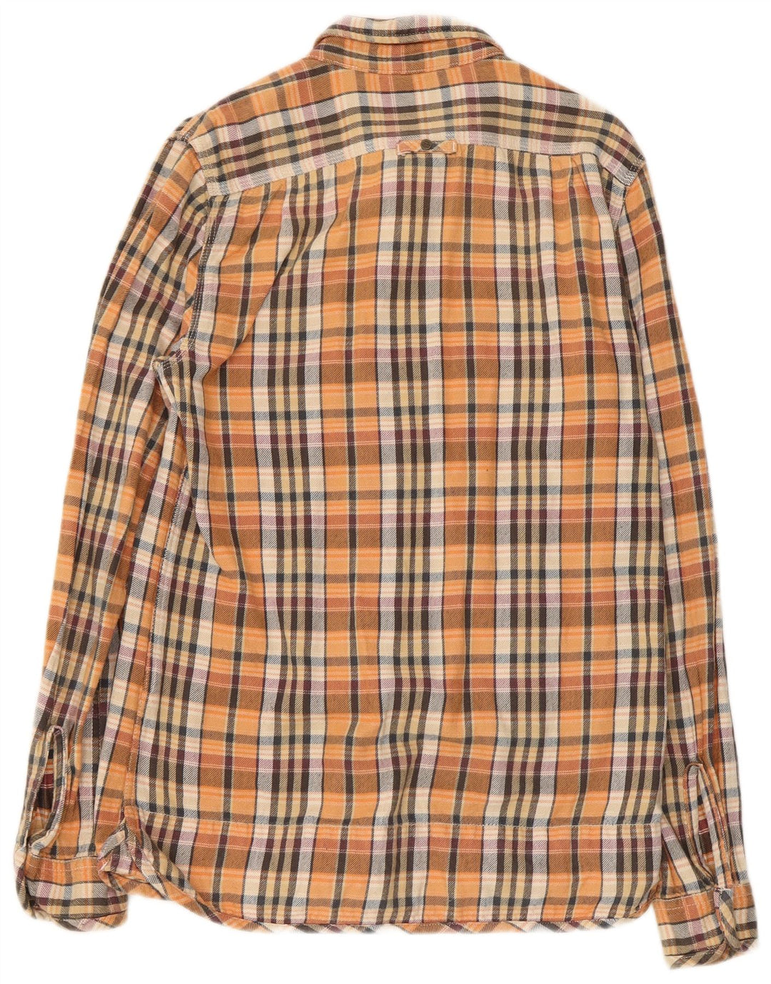 Cămașă de flanel pentru bărbați Superdry, bumbac cu carouri multicolore