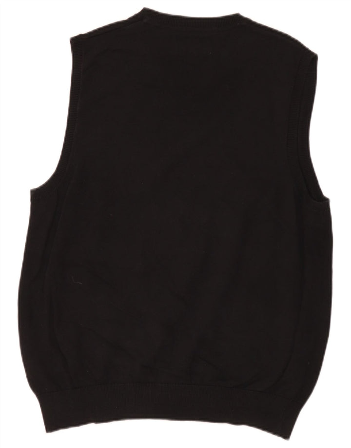 Marks & Spencer Vestă pentru bărbați Tank Top mare, negru, bumbac