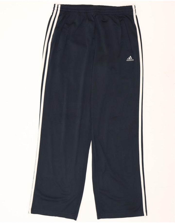 Pantaloni de trening Adidas Clima 365 pentru bărbați, poliester mediu bleumarin