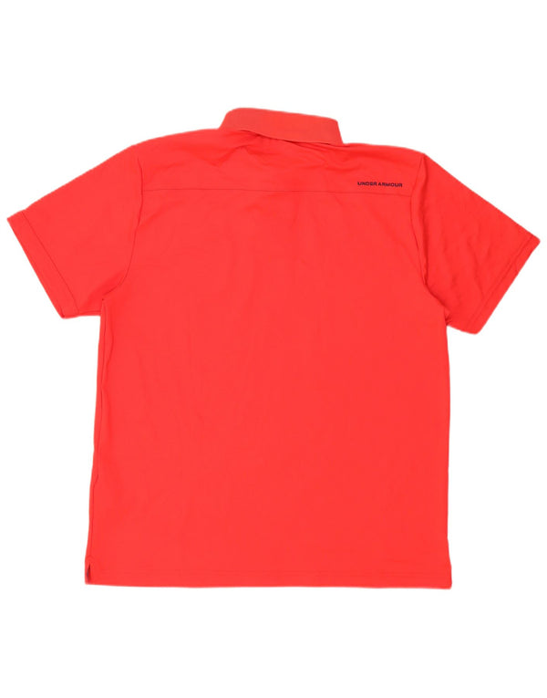 Tricou polo Under Armour pentru bărbați Heat Gear XL poliester roșu
