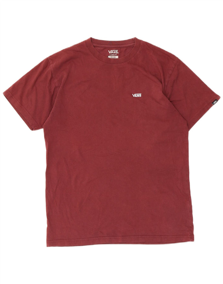 Tricou Vans Classic Fit pentru bărbați Top din bumbac maro mediu