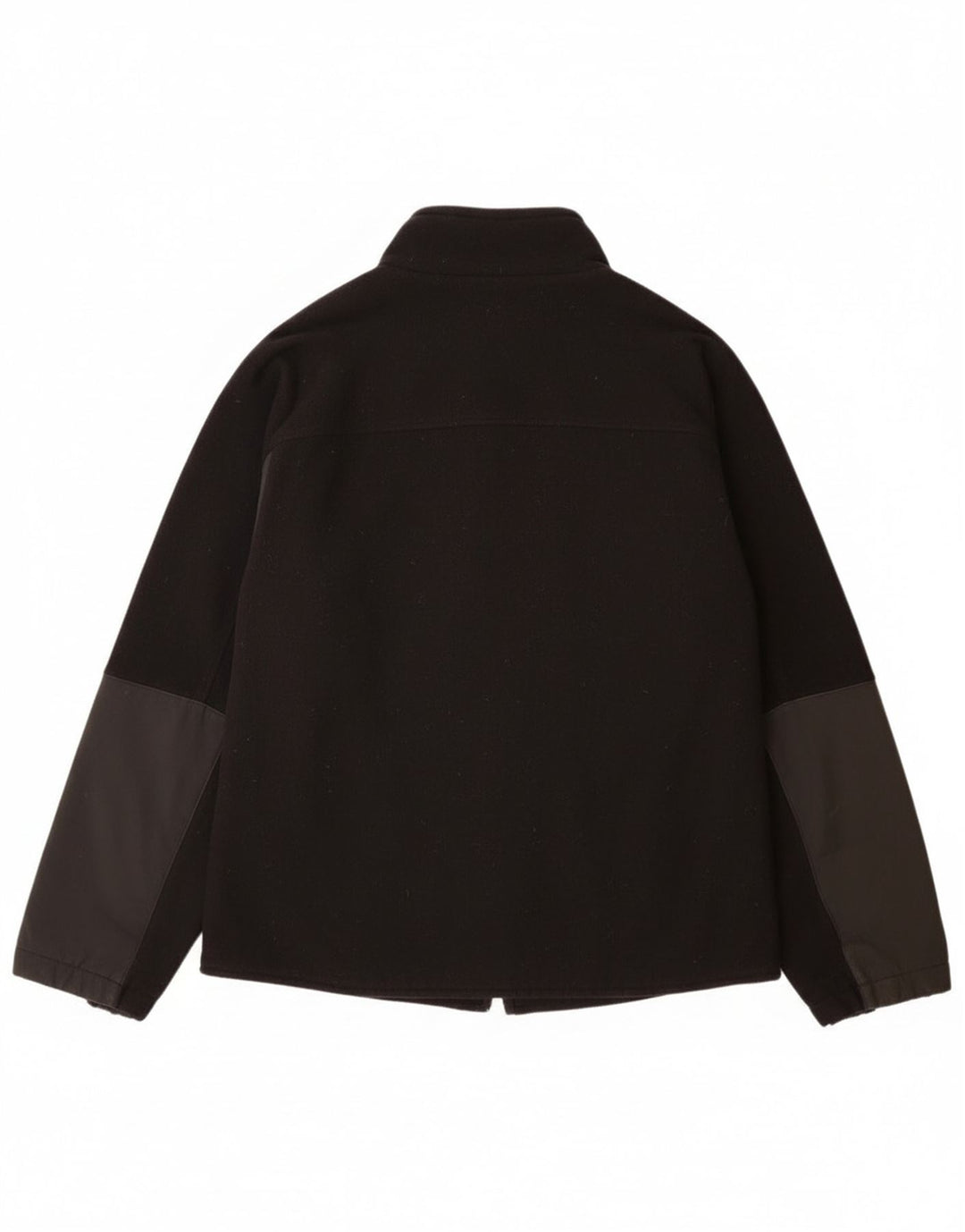 Jachetă pentru bărbați Tommy Hilfiger UK 44 2XL Lână neagră color bloc