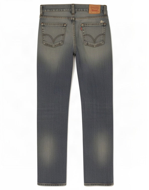Blugi drepti pentru bărbați Levi's 506 Standard Fit W32 L32 Bumbac albastru