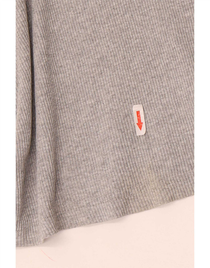 Bluză pentru bărbați Levi's cu mânecă lungă, gri mic, bumbac