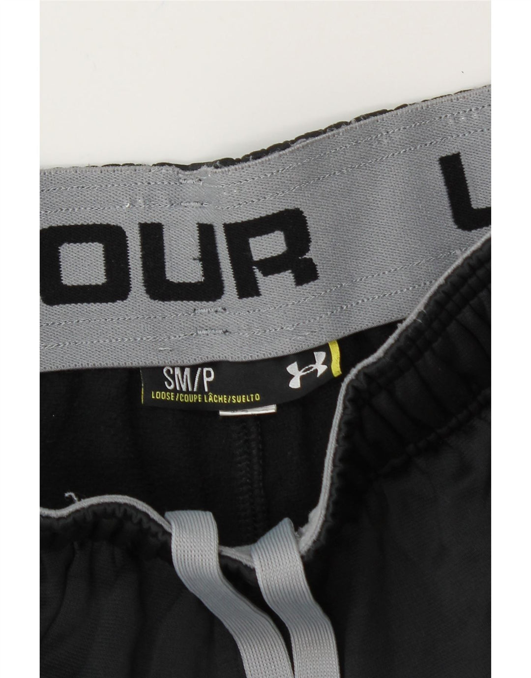 Pantaloni de trening grafic pentru femei UNDER ARMOUR UK 8 Small Black