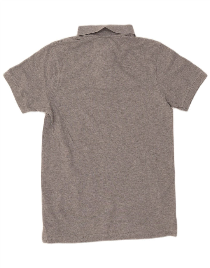 TOMMY HILFIGER Tricou polo pentru bărbați, bumbac gri mic