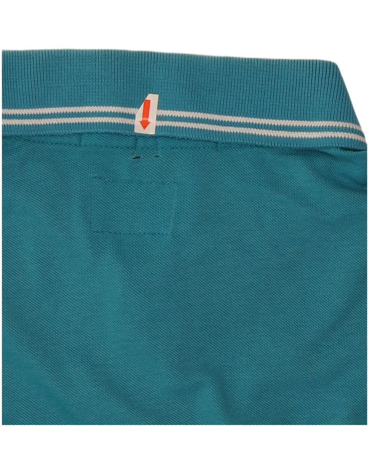 Tricou polo pentru bărbați Champion Easy Fit, mare, albastru, bumbac
