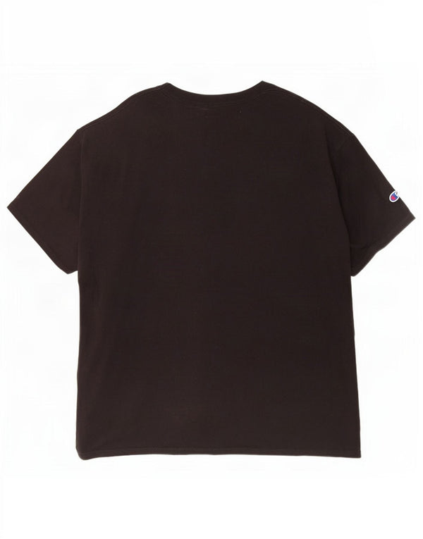 Tricou grafic pentru bărbați Champion Top XL Bumbac negru